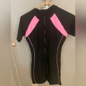 Shein rash guard one piece. Never worn. Medium
